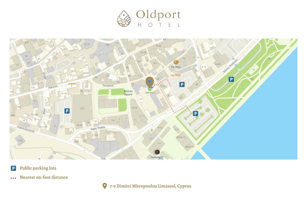 Old Port Hotel Limassol Exterior foto